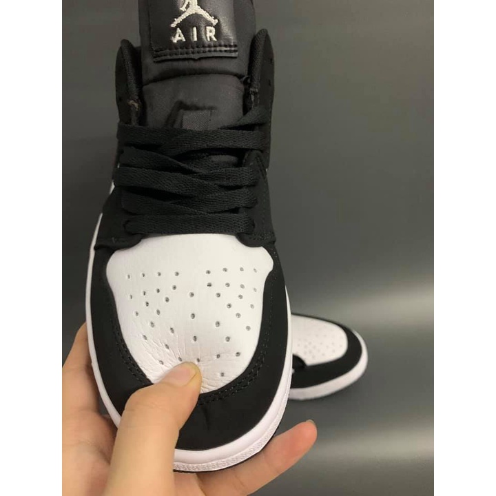 Giày 𝐉𝐨𝐫𝐝𝐚𝐧 1 low panda màu đen trắng nam nữ, Giày JD1 low panda đen trắng bản đẹp 2021 | BigBuy360 - bigbuy360.vn