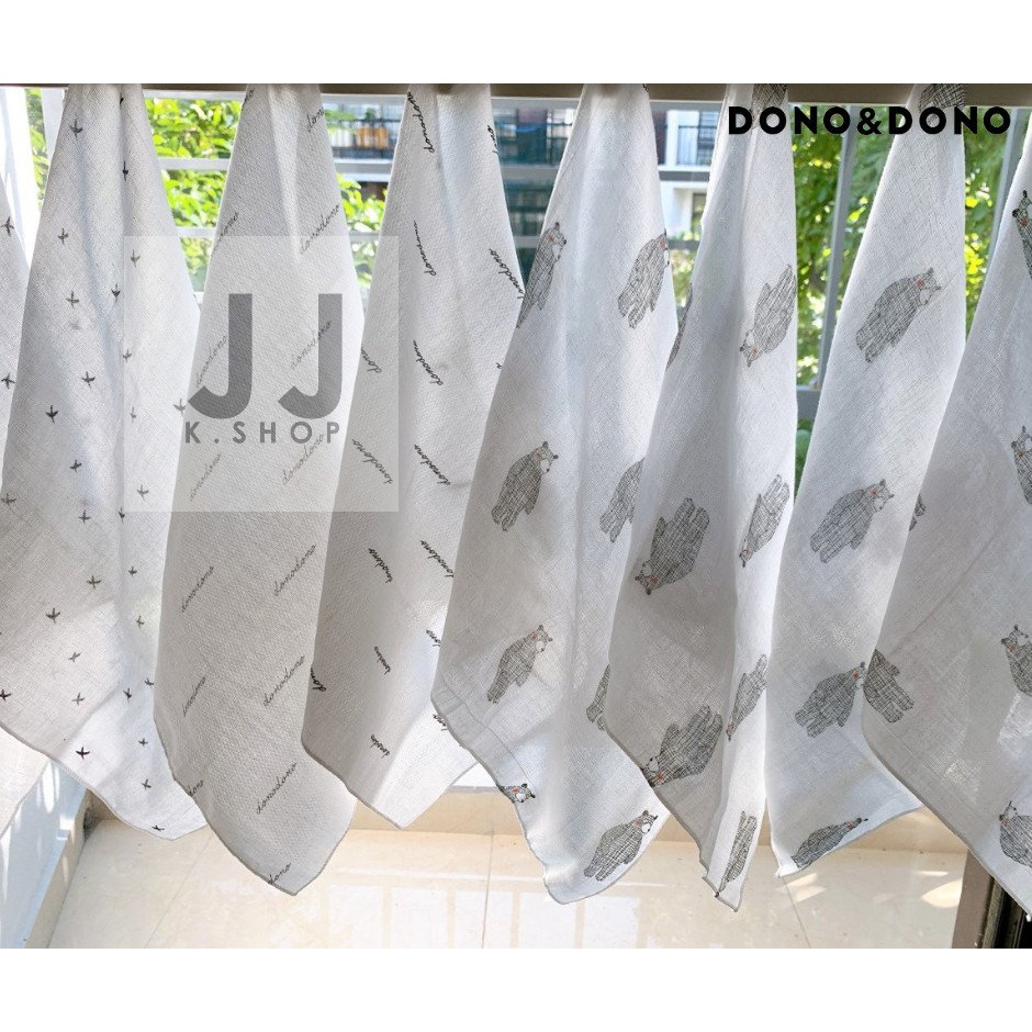 Khăn Sữa Hàn Quốc DONODONO Cho Bé Set 10 Khăn / Set 5 Khăn