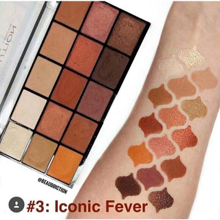 Bảng Phấn Mắt Makeup Revolution London Reloaded Palette Iconic Fever 3