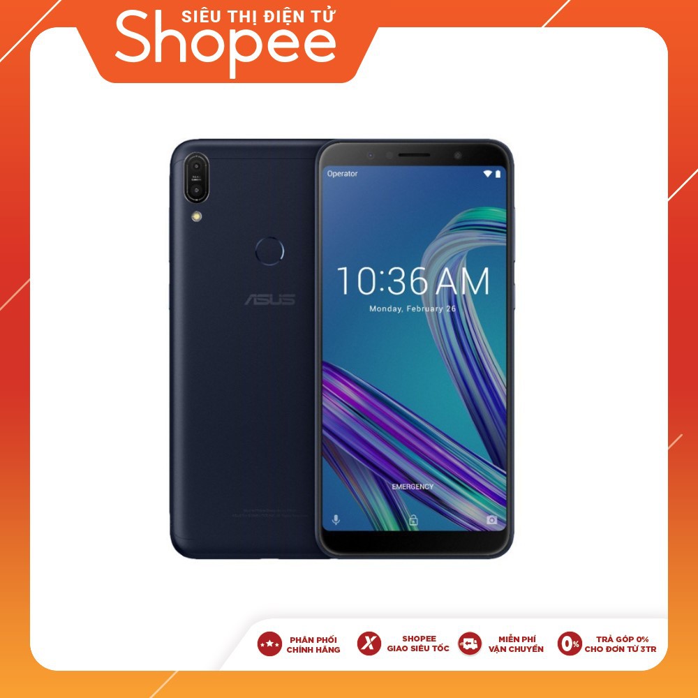 [Trả góp 0%] Điện thoại Asus Zenfone Max Pro M1-6G/64Gb-Chính hãng-Bảo hành từ Asus