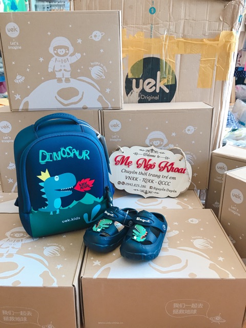 ❤️ Balo khủng long UEK chính hãng cho bé size 2-4.