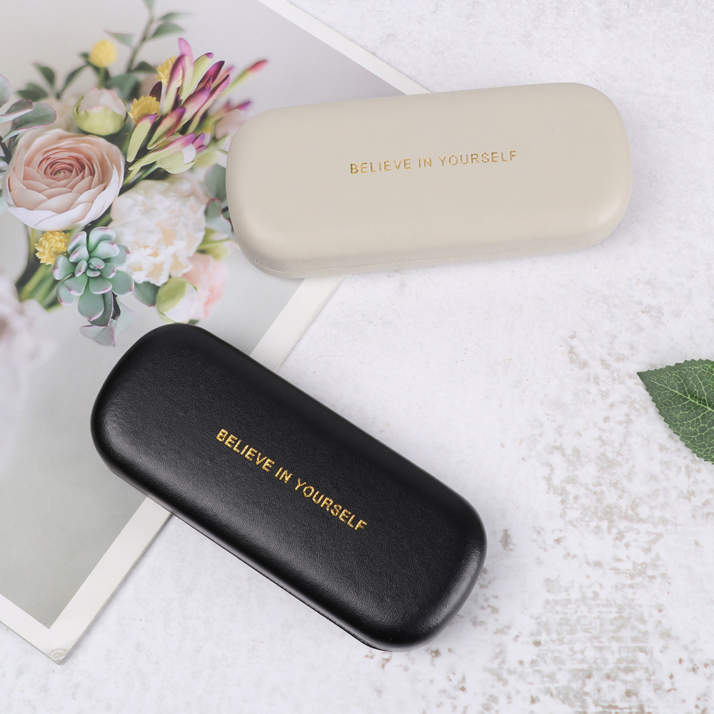 Hộp đựng mắt kính da pu chống thấm nước thời trang