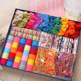 Túi 12 / 100 / 1000 dây cột tóc co giãn đáng yêu cho nữ (có bán lẻ)
