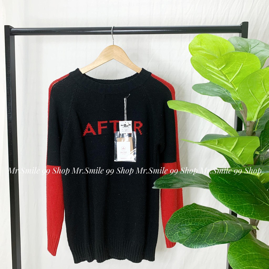ÁO LEN DÀY PHỐI MÀU AFTER, HÀNG NHẬP QUẢNG CHÂU