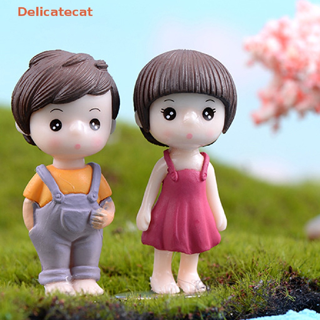 2 Tượng Trang Trí Mini Xinh Xắn Cho Nhà Búp Bê