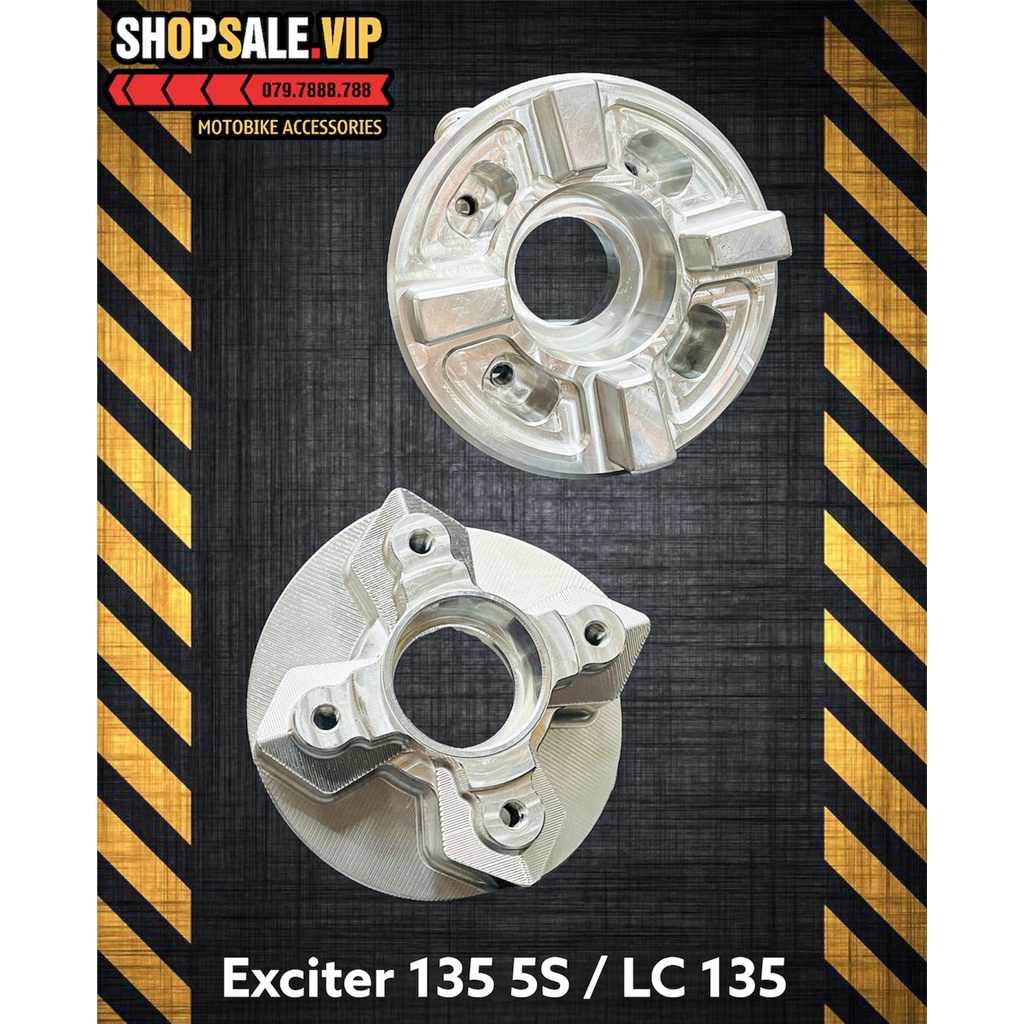Cùi Đĩa Nhôm CNC Cho Exciter135 2011-2014