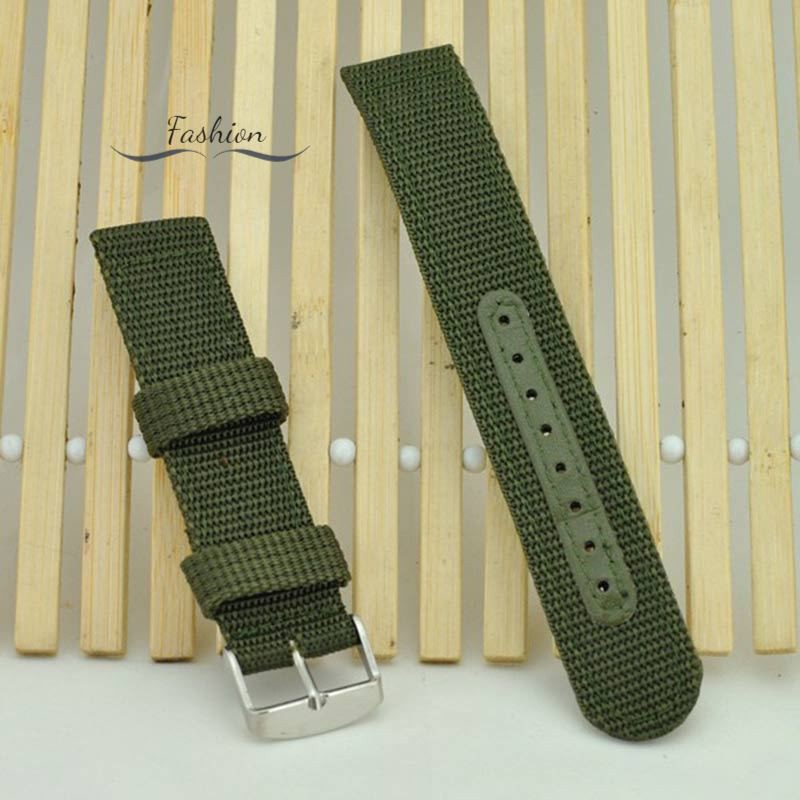 Dây đeo đồng hồ thay thế bằng vải 20mm 22mm 24mm