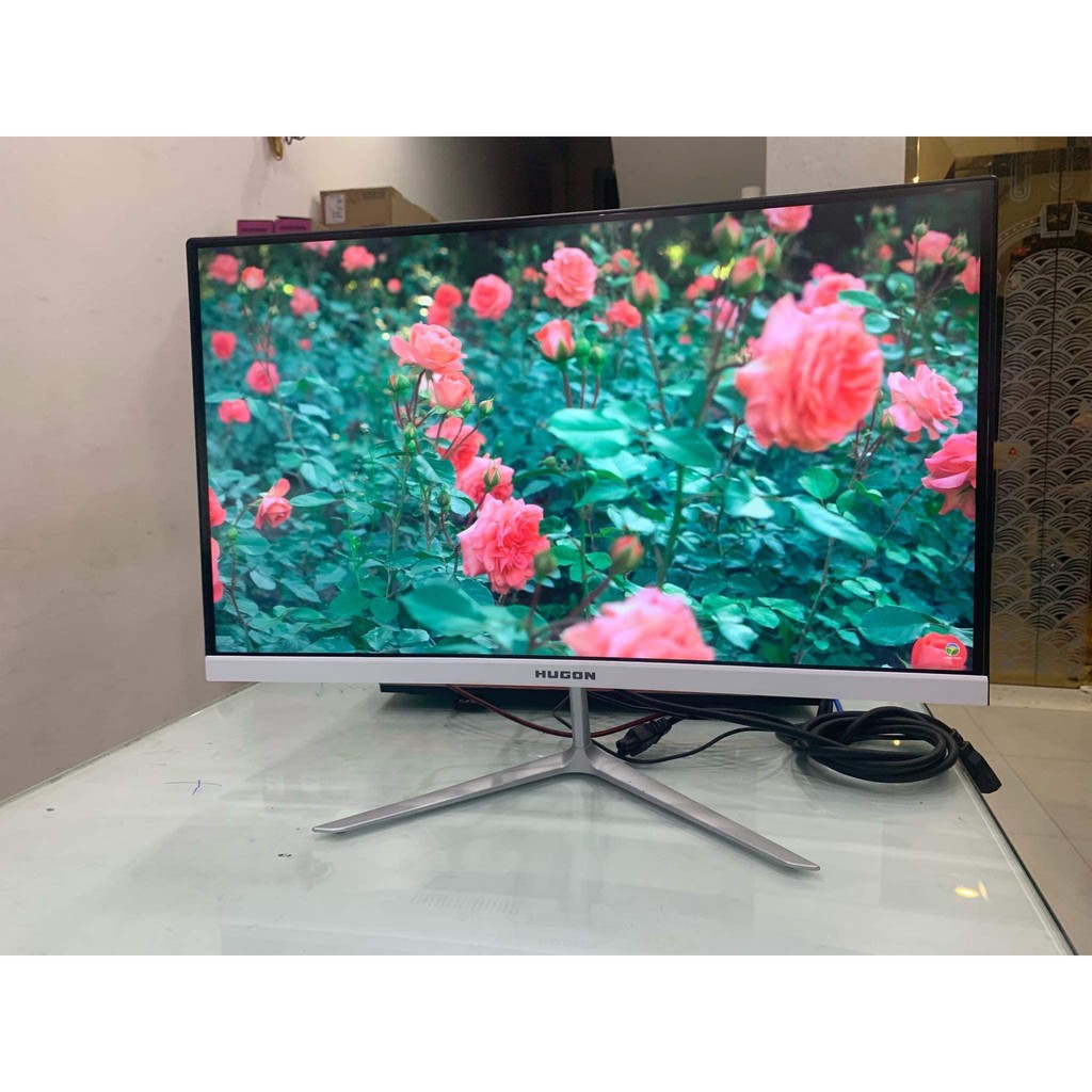 Màn Hình Máy Tính Hugon 24inh 75hz cong full viền new full box bảo hành 6 tháng | BigBuy360 - bigbuy360.vn