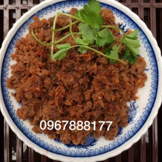 Thịt chưng mắm tép La Hồng