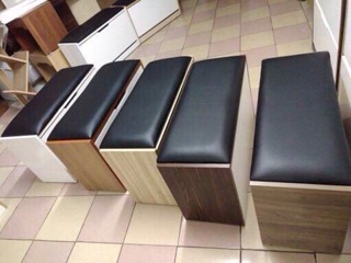 Kệ giày kiêm ghế ngồi