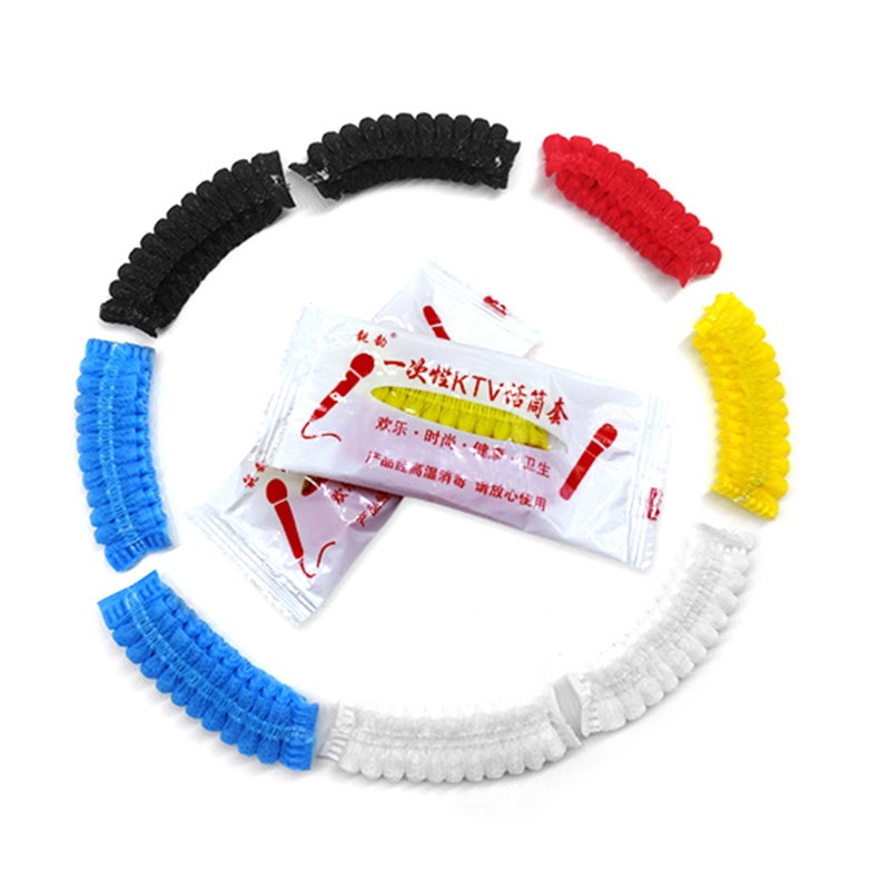 Set 200 Vỏ Bọc Micro Hình Chữ O Bằng Vải Không Dệt Sử Dụng Một Lần