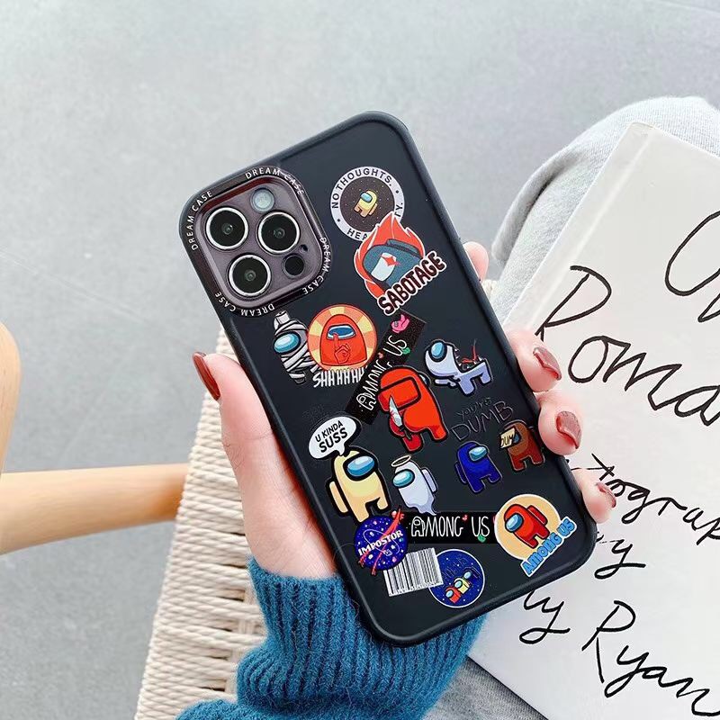 Ốp điện thoại TPU mềm họa tiết hoạt hình cho Iphone12 / 12pro Max / 11pro Max / 12mini / 7plus / Xs Max / Xr | BigBuy360 - bigbuy360.vn