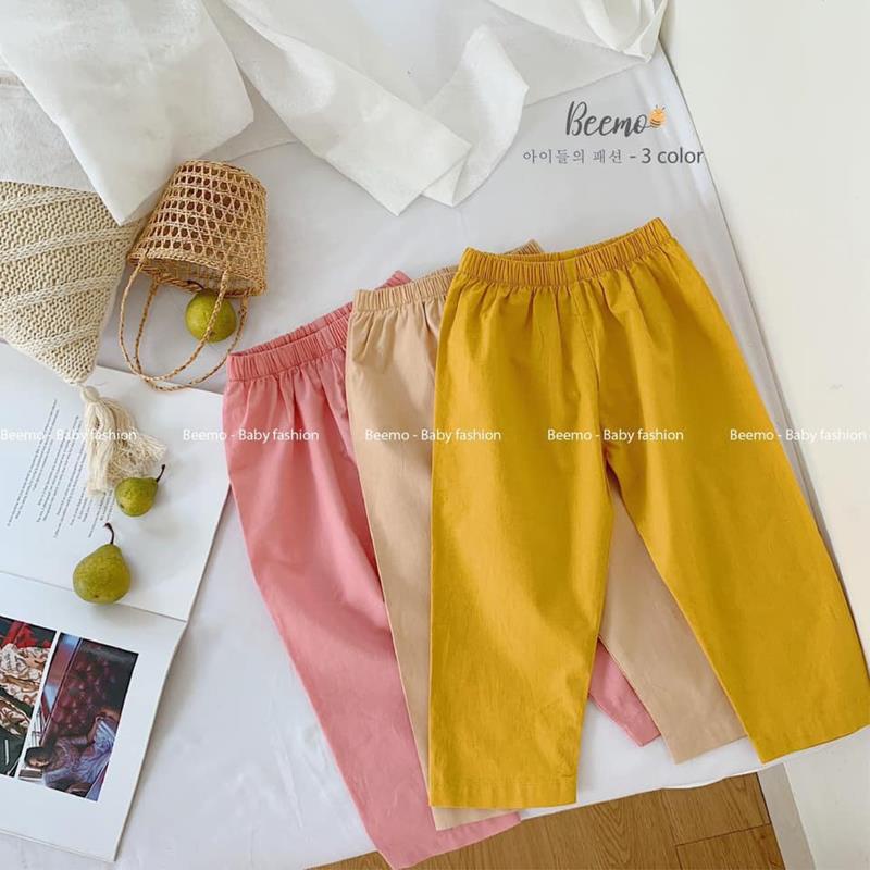 Bộ đồ cho bé trai bé gái đồ bộ pijama họa tiết lá gam màu xinh xắn cho bé JIMADO SE10
