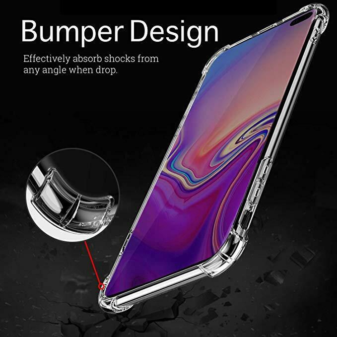 Ốp điện thoại gel silicon chống sốc cho Samsung Galaxy S10 S10+ S10 Lite