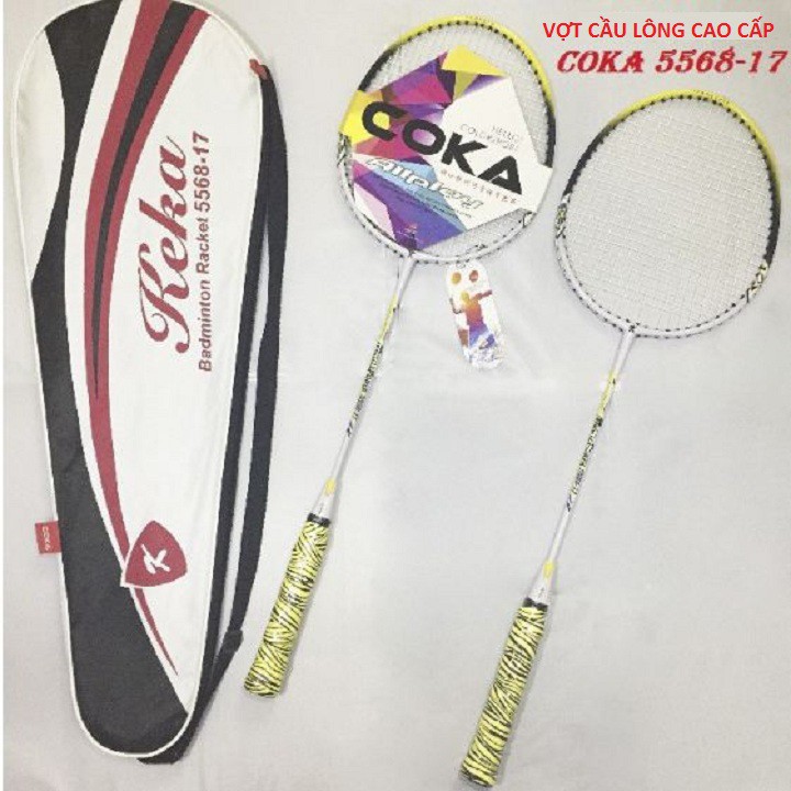Bộ 2 vợt cầu lông COKA cao cấp 5568
