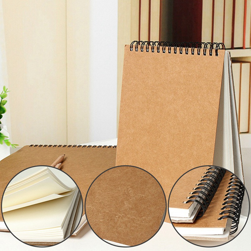 Coil set sketch sketch drawing book Paper Sketch Book Set For Watercolor Drawing Art Sketchbook