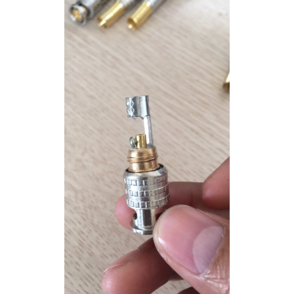 Jack BNC  Chuyên dụng bấm đầu lắp camera.