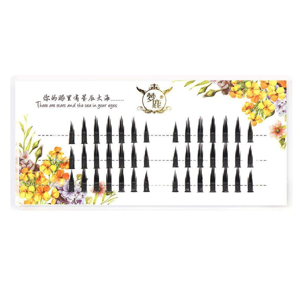 Hộp 42 Cụm Lông Mi Giả Tự Nối Mi Thời Trang Cho Nữ