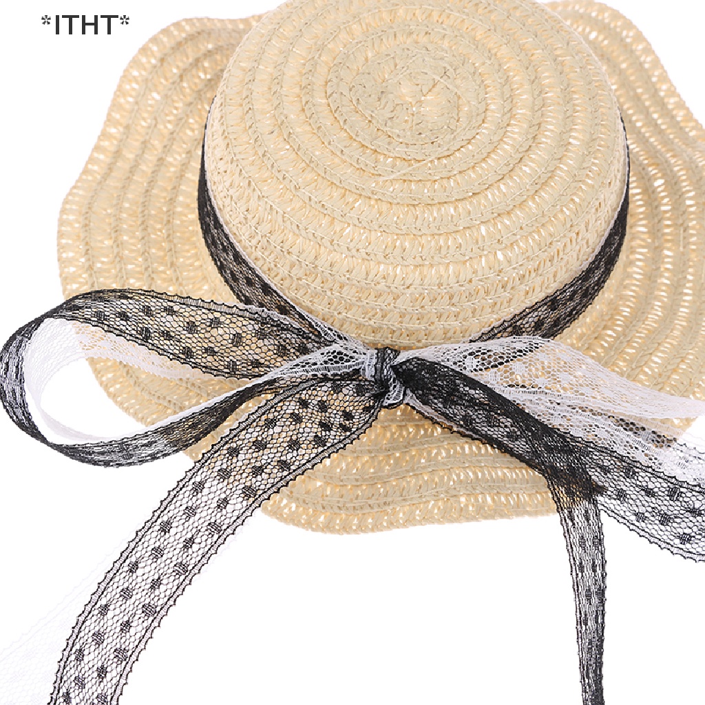 Nón Cối Phối Ren Handmade 1 Cái Tỷ Lệ 1 / 6 Mới Dành Cho Búp Bê