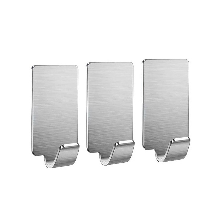 Móc Dán Tường Inox 304 Keo Dán 3M , Móc Treo Đồ Đa Năng Hoop