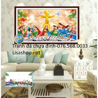Tranh đính đá BỮA TIỆC LY Y8139(120x70cm) chưa đính