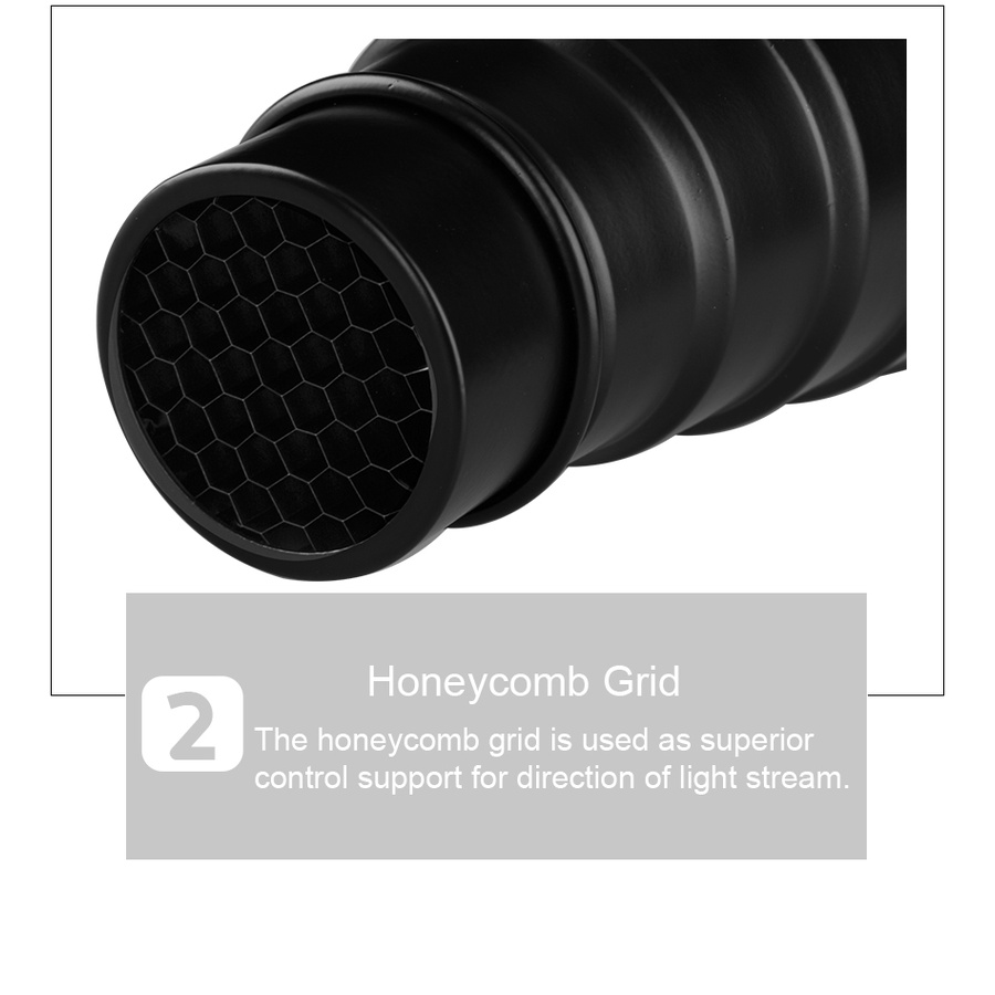 Đèn Flash chụp ảnh chuyên nghiệp GODOX SN-01 Bowens Snoots S-Type SK400 II