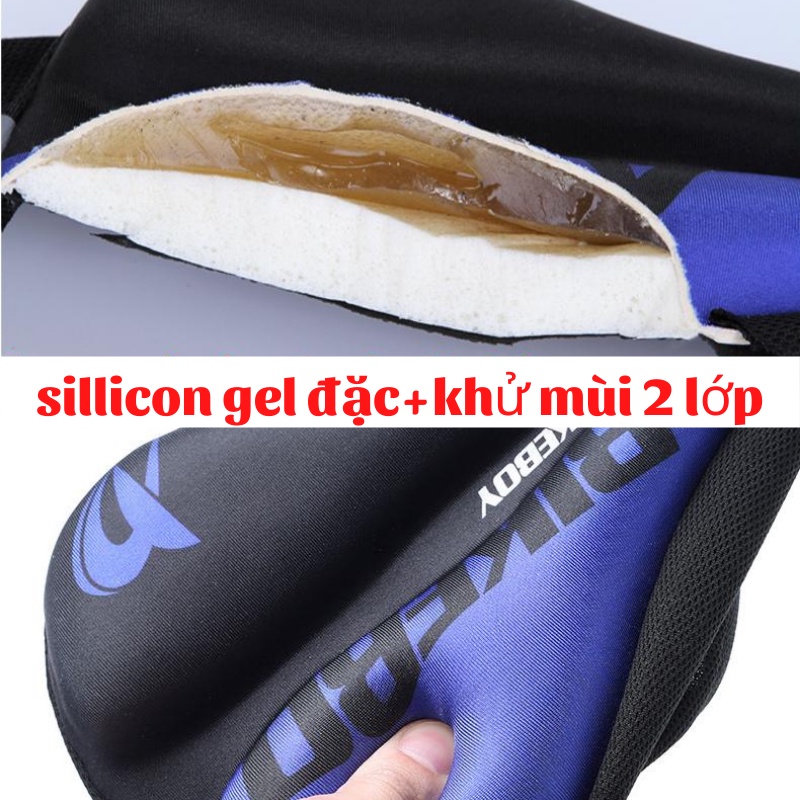 Bọc Yên Xịn, Bọc Yên Xe Đạp Silicol Êm Mông Bikeboy