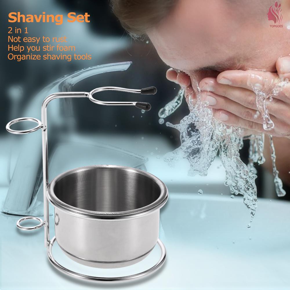 Bộ Giá Đỡ Dụng Cụ Cạo Râu 2 Trong 1 Tiện Dụng Cho Nam | BigBuy360 - bigbuy360.vn