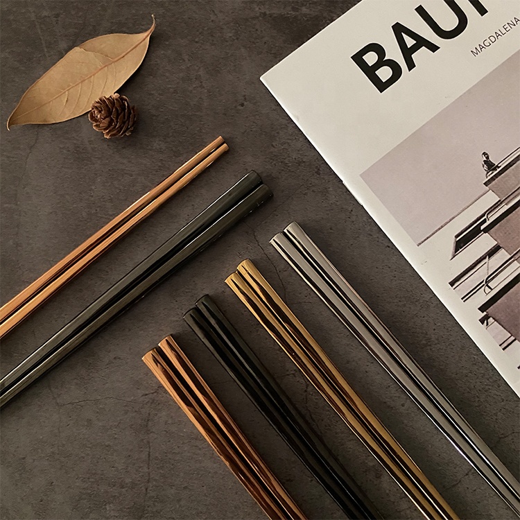 Bộ Đũa Inox 304 Chopstick Thép Không Gỉ Chất Lượng Cao Nhà Hàng