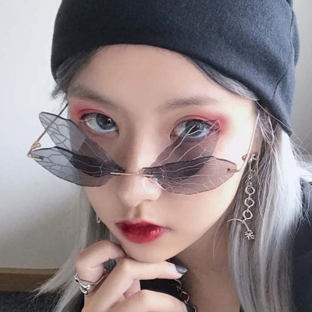 Kính mắt hình chuồn chuồn phong cách Châu Âu độc đáo