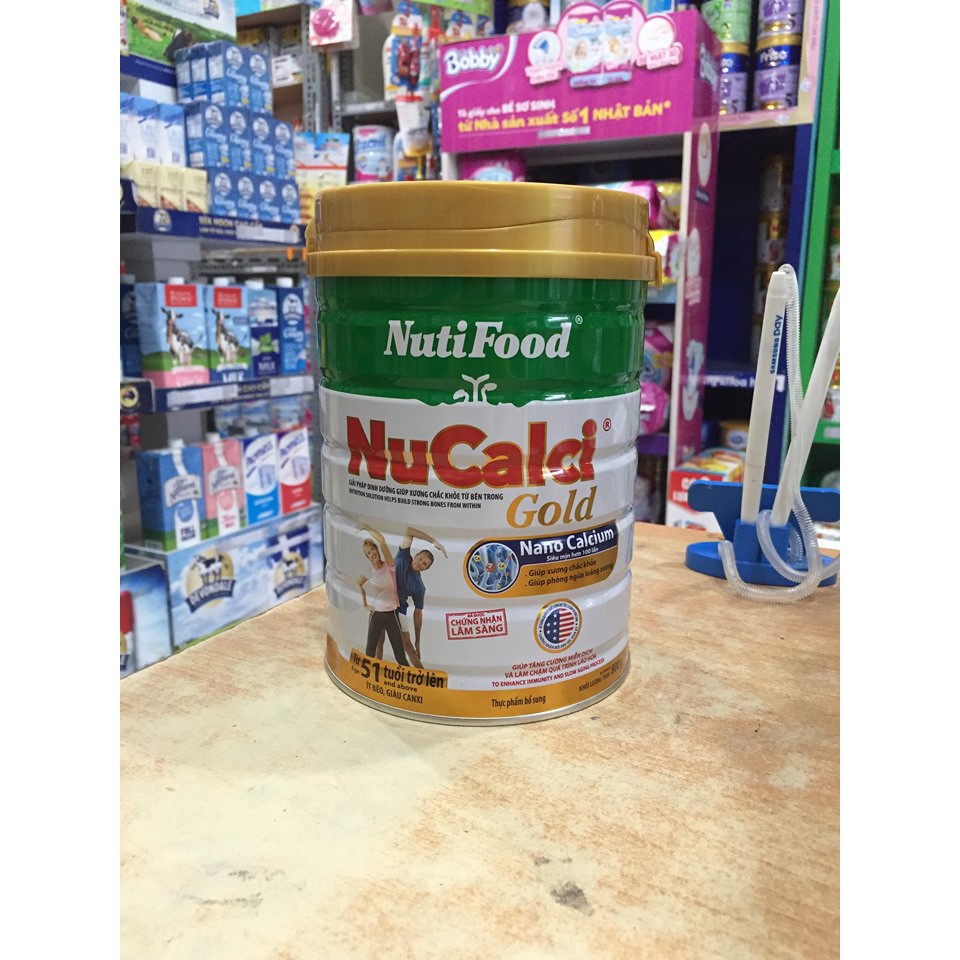 Sữa NUcalci Gold Trên 51 tuổi 800g