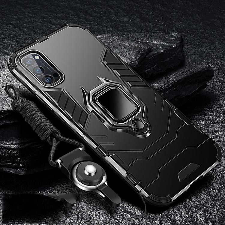 Ốp lưng ironman chống sốc, kèm iring chống lưng cho oppo reno 4 và các dòng máy khác của oppo