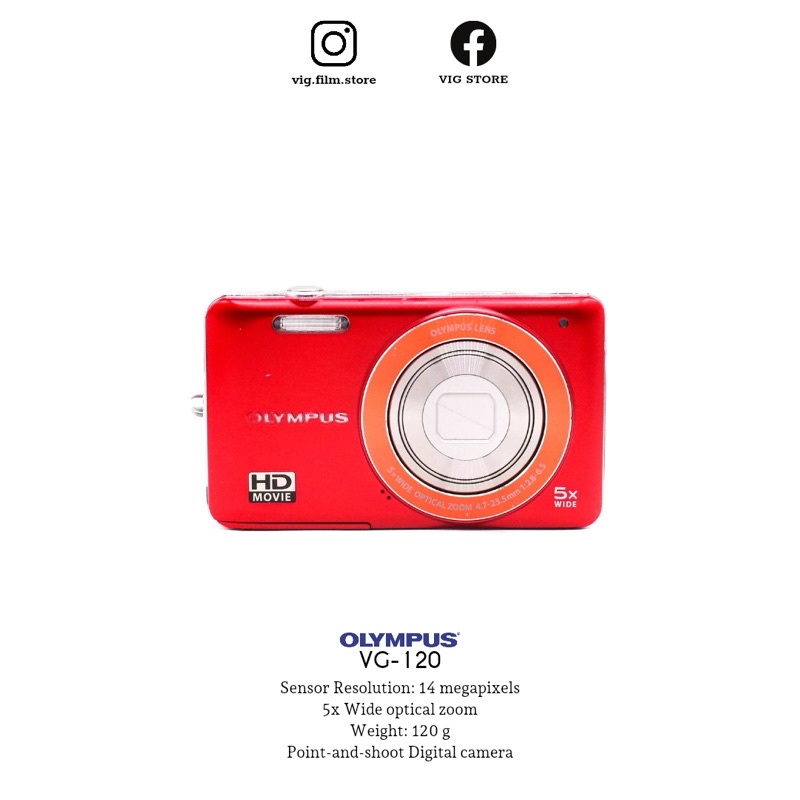 MÁY ẢNH OLYMPUS VG-120