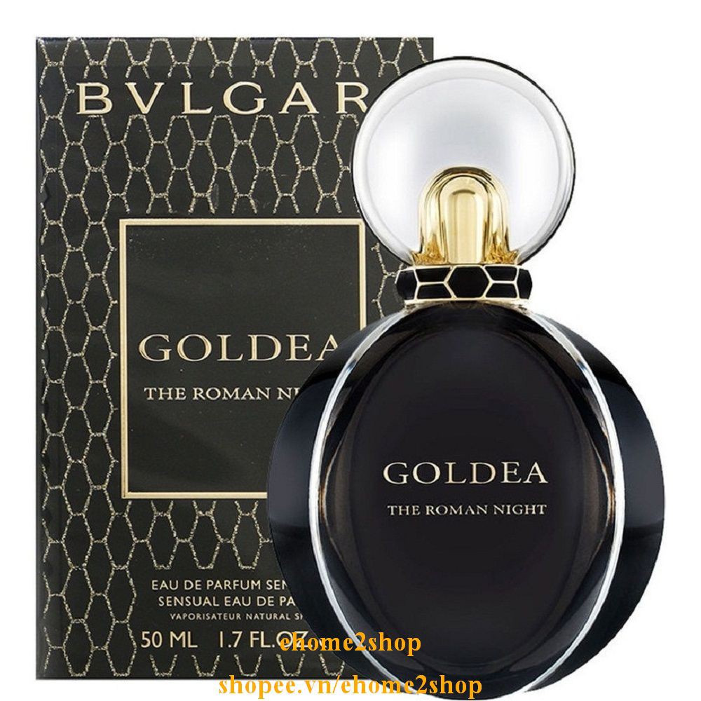 Nước Hoa Nữ 50ml Bvlgari Goldea The Roman Night (Edp) shopee.vn/ehome2shop.