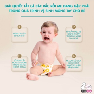 Máy dũa móng tay tự động Umoo / Chibe cho bé