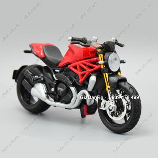 XE MÔ HÌNH MOTO DUCATI MONSTER 1200 TỈ LỆ 1:18 - MAISTO - 8803