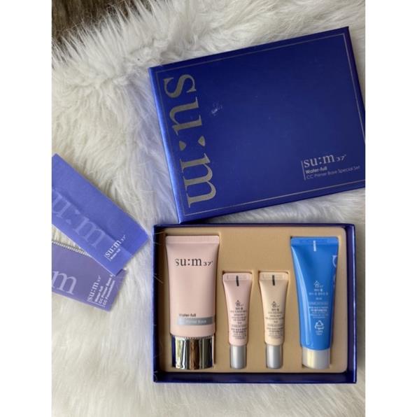 Set trang điểm nền Su:m37 Water-full CC Foundation date 2024 - Chính hãng có tem LG Vina