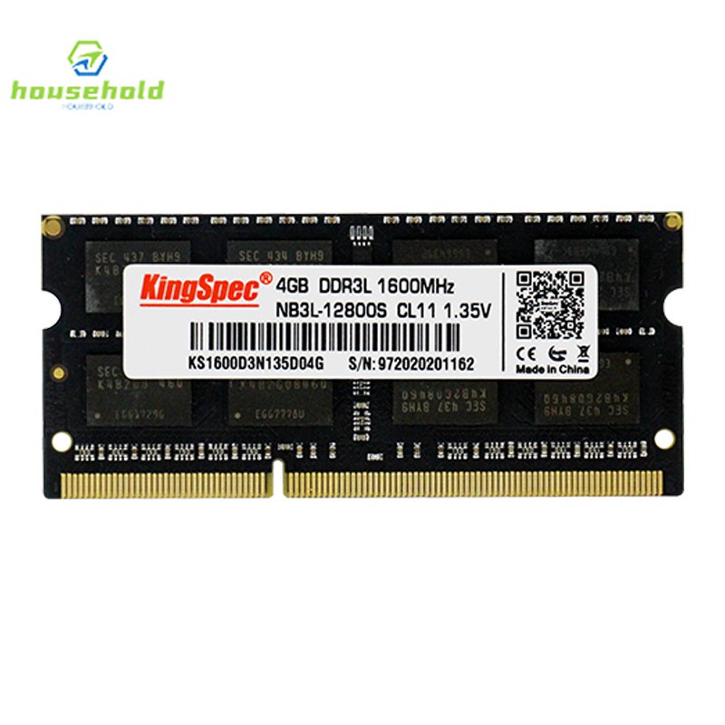 Mô Đun Bộ Nhớ Laptop Ddr3L 2g 4g 8g 1600mhz