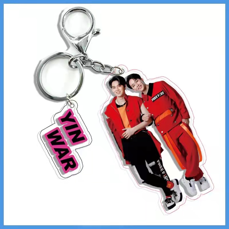 Thai BL F4 BrightWin OhmNanon YINWAR Mewgulf BKPP Keychain Acrylic Pendant