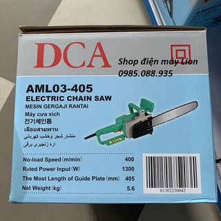 Máy cưa xích điện 1300W DCA AML03-405