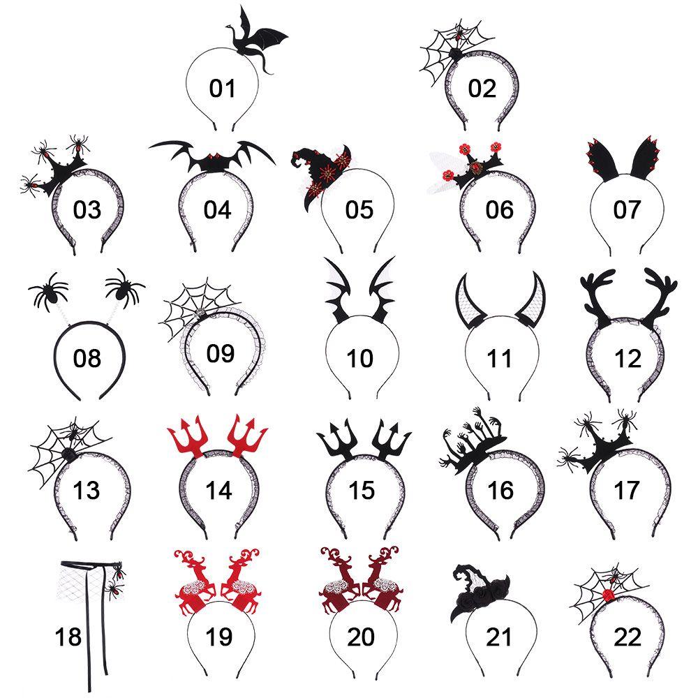 Băng Đô Mạng Che Mặt Hóa Trang Halloween Thời Trang Cho Nữ