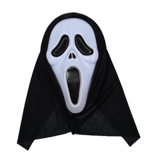 MẶT NẠ MA HALLOWEEN/HÓA TRANG COSPLAY SÁT NHÂN/GHOST/- Mặt nạ Ghost Face hóa trang Halloween có vải trùm đầu