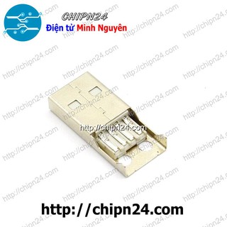 Đầu+Vỏ nhựa USB A ĐỰC