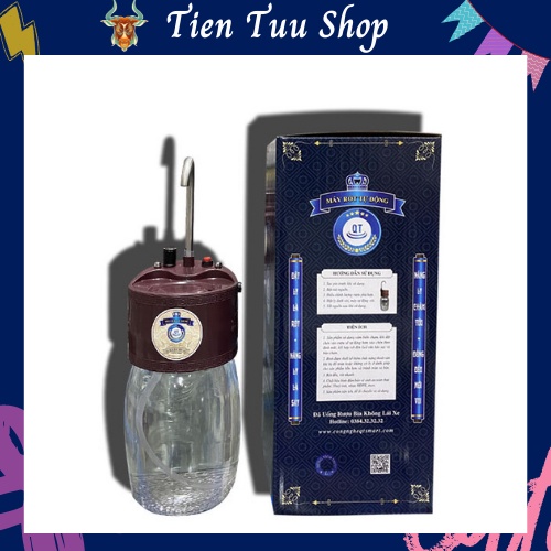 Máy rót rượu tự động thông minh chính hãng - Bình rót rượu cảm ứng - Máy rót rượu tự động - Dụng cụ rót rượu tự động