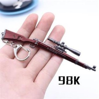 Móc Khóa Kar98 Game PUBG - Mô Hình Trưng Bầy K98 Thép