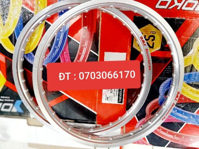 CẶP NIỀN NHÔM DALE  1.4, 1.4 ,  MÀU BẠC.