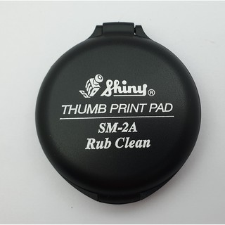 Khay mực lăn tay tròn hiệu Shiny SM-2