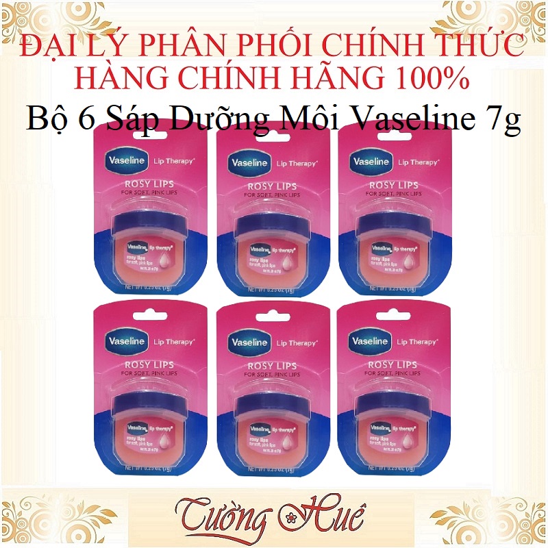 Sáp Vaseline Dưỡng Môi Rosy Lips - 7g - Hồng.