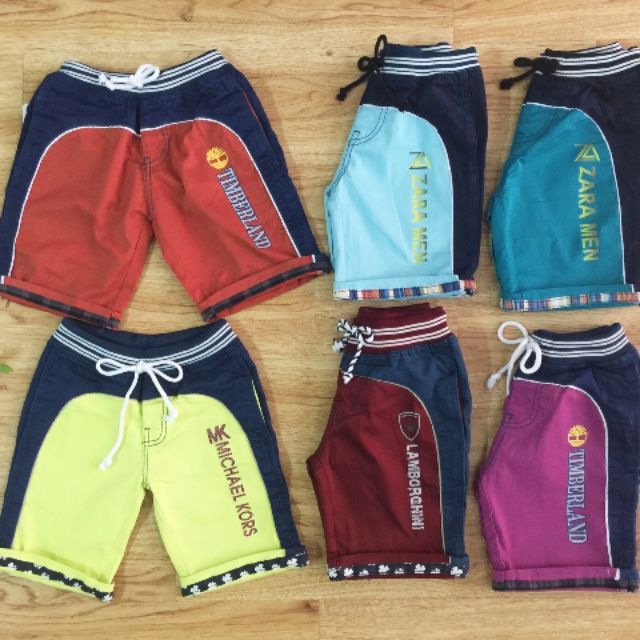 Combo 3 quần lửng kaki bé trai