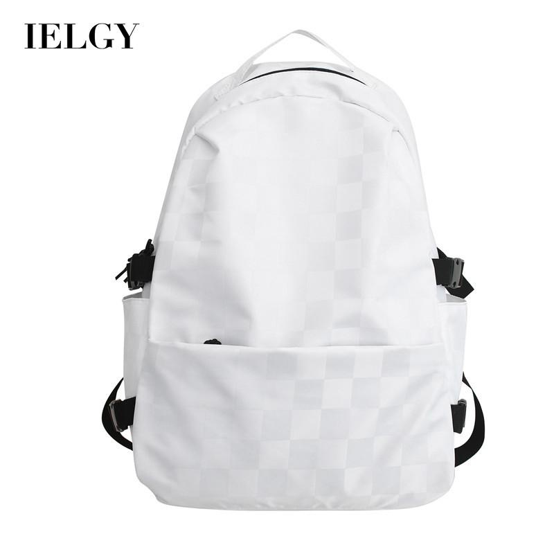 Balo họa IELGY tiết kẻ ô phong cách Hàn Quốc cho nữ